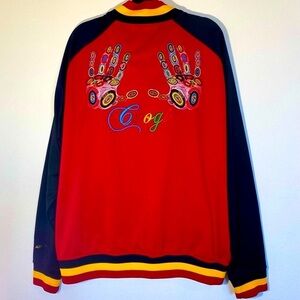 Vintage Coogi Jacket Varsity Stretch Bomber Track Embroidered Oversized Big Tall